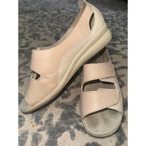 Hotter Florence beige comfort concept, size‎ 7.5 women’s leather shoe